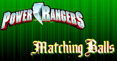Power Rangers Matching Balls logo