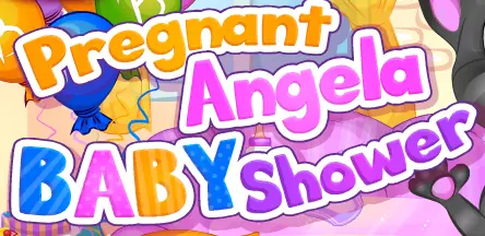 Pregnant Angela Baby Shower logo