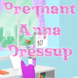 Pregnant Anna Dressup logo