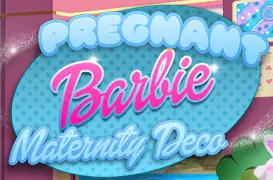 Pregnant Barbie Maternity Deco logo