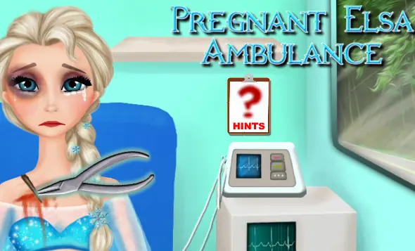 Pregnant Elsa Ambulance logo