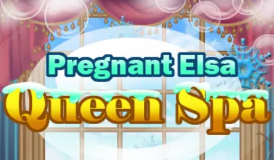 Pregnant Elsa Queen Spa logo