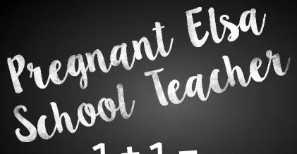 Pregnant Elsa School Teacher logo
