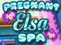 Pregnant Elsa Spa logo