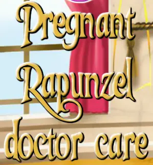 Pregnant Rapunzel Doctor Care logo