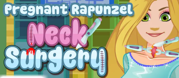 Pregnant Rapunzel Neck Surgery logo