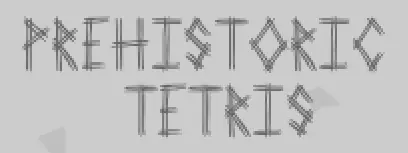 Prehistoric Tetris logo