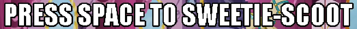 Press Space to Sweetie Scoot logo