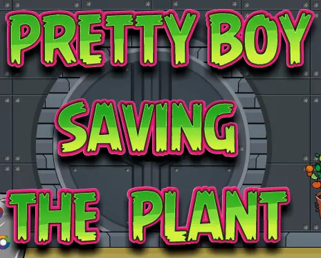 Pretty Boy Saving the Plant logo