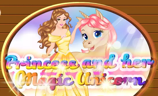 Princess and her Magic Unicorn logo