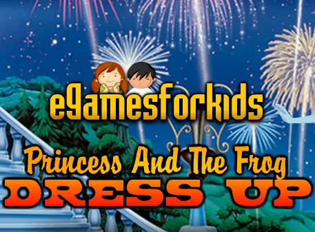 Princess and the Frog Dress Up logo