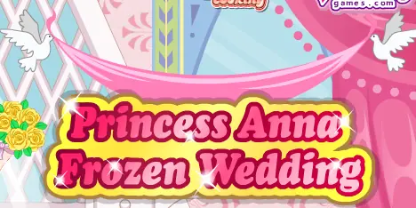 Princess Anna Frozen Wedding logo