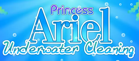 Princess Ariel Underwater Cleaning logo