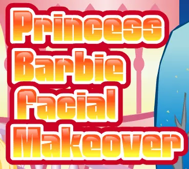 Princess Barbie Facial Makeover logo