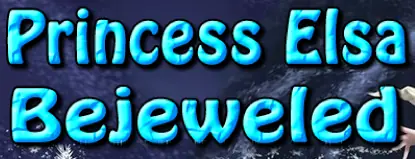 Princess Elsa Bejeweled logo