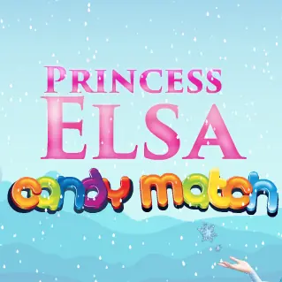 Princess Elsa Candy Match logo