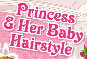 Princess & Her Baby Hairstyle logo