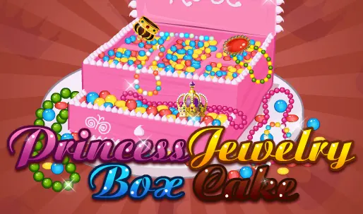 Princess Jewelry Box Cake logo