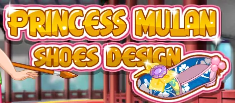 Princess Mulan Shoes Design logo