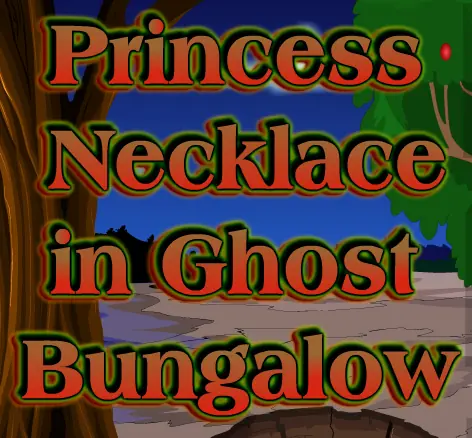 Princess Necklace in Ghost Bungalow logo