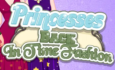 Princesses Back In Time Fashion logo