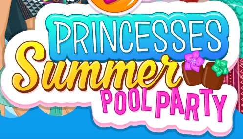 Princesses Summer Pool Party logo