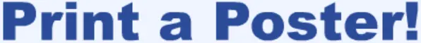 Print a Poster! logo