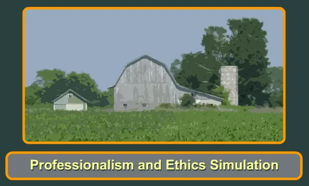 Professionalism and Ethics Simulation logo