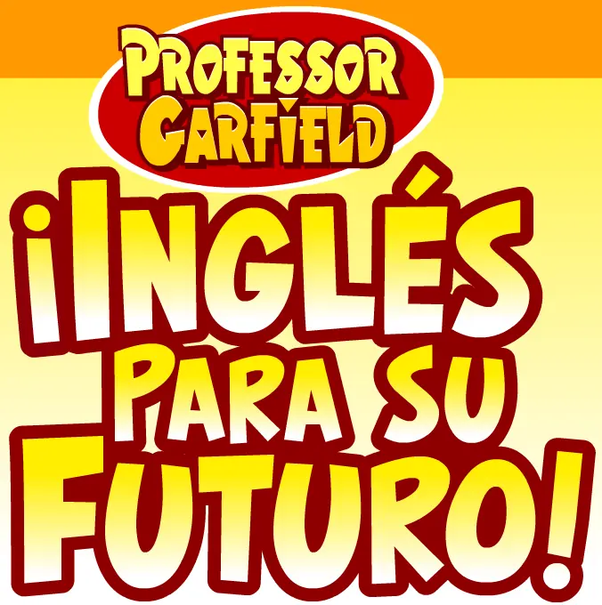Professor Garfield ¡Inglés para su futuro! logo