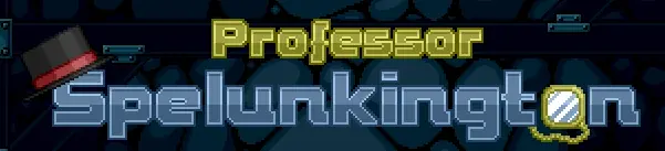 Professor Spelunkington logo