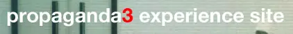 Propaganda3 Experience Site logo