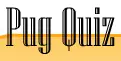 Pug Quiz logo