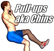 Pull-ups aka Chins logo