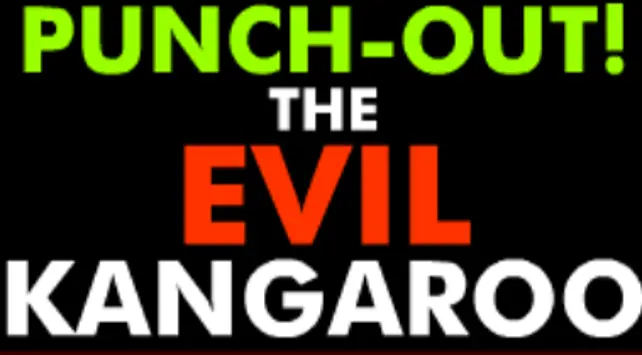 Punch-out! The Evil Kangaroo Banner Ad logo