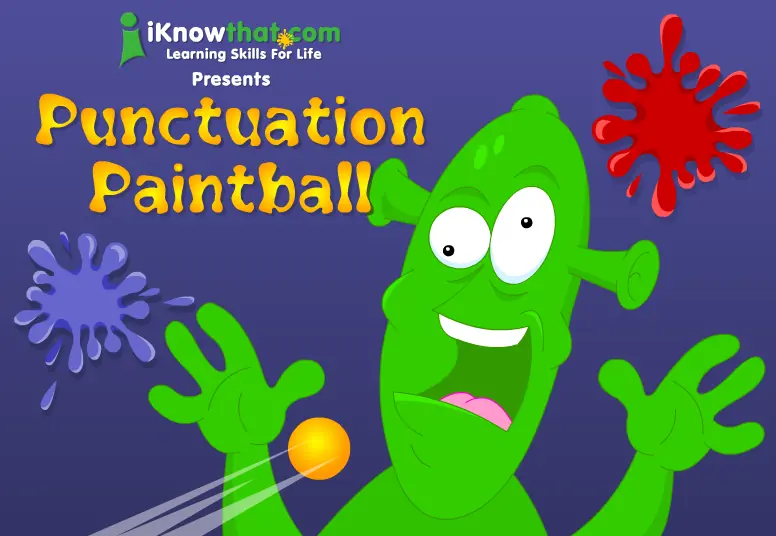Punctuation Paintball logo