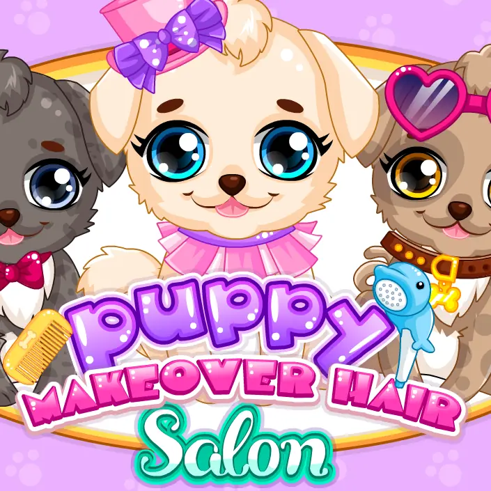 Puppy Makeover Hair Salon logo
