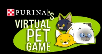 Purina's Virtual Pet Game logo