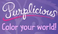 Purplicious: Color Your World! logo