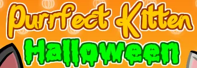 Purrfect Kitten Halloween logo