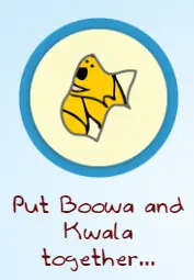 Put Boowa and Kwala Together... logo