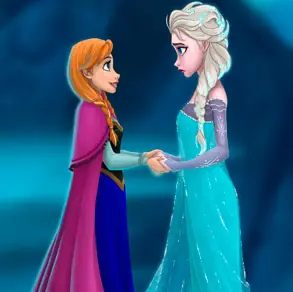Puzzle: Anna Y Elsa logo