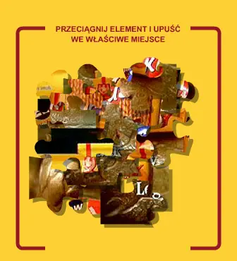 Puzzle do układania logo