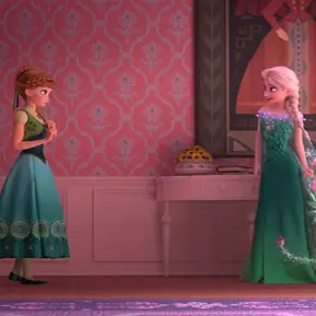 Puzzle: Hermanas Frozen Fever logo