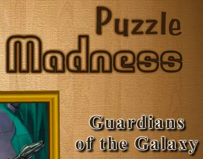 Puzzle Madness Guardians of the Galaxy logo