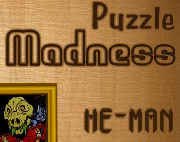 Puzzle Madness He-Man logo