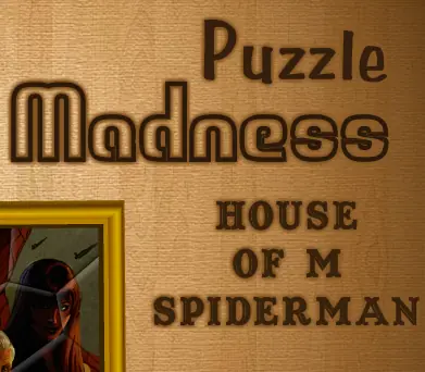 Puzzle Madness House of M Spiderman logo