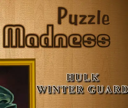 Puzzle Madness Hulk Winter Guard logo