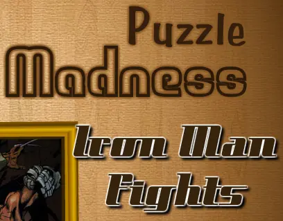 Puzzle Madness Iron Man Fights logo