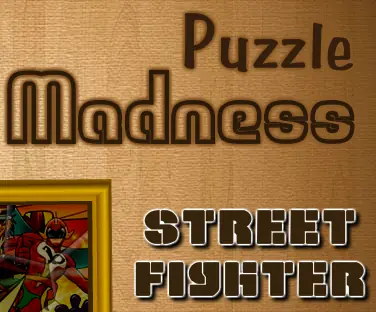 Puzzle Madness Street Fighter logo