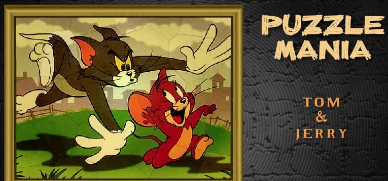 Puzzle Mania Tom and Jerry logo